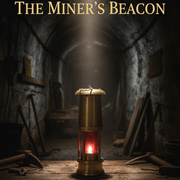 Antique Brass Miner's Lamp