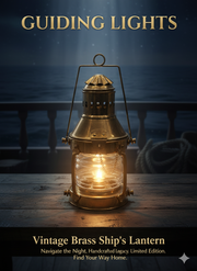 Antique Brass lamp.