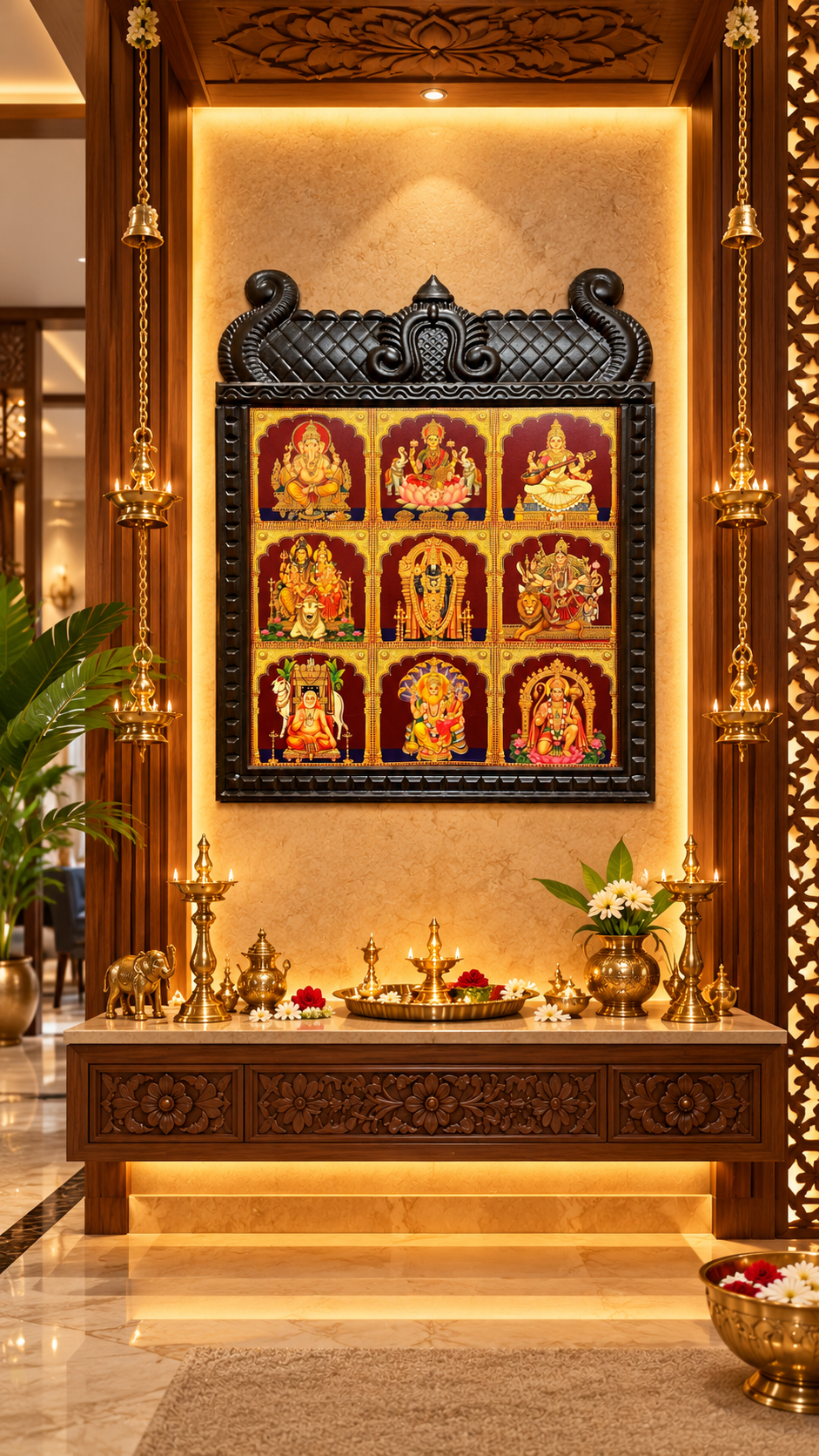 9 GODS IN ONE FRAME – NINE DIVINE BLESSINGS, ONE SACRED MASTERPIECE!