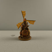 Steampunk Windmill Secret Box – Brass Finish Collectible