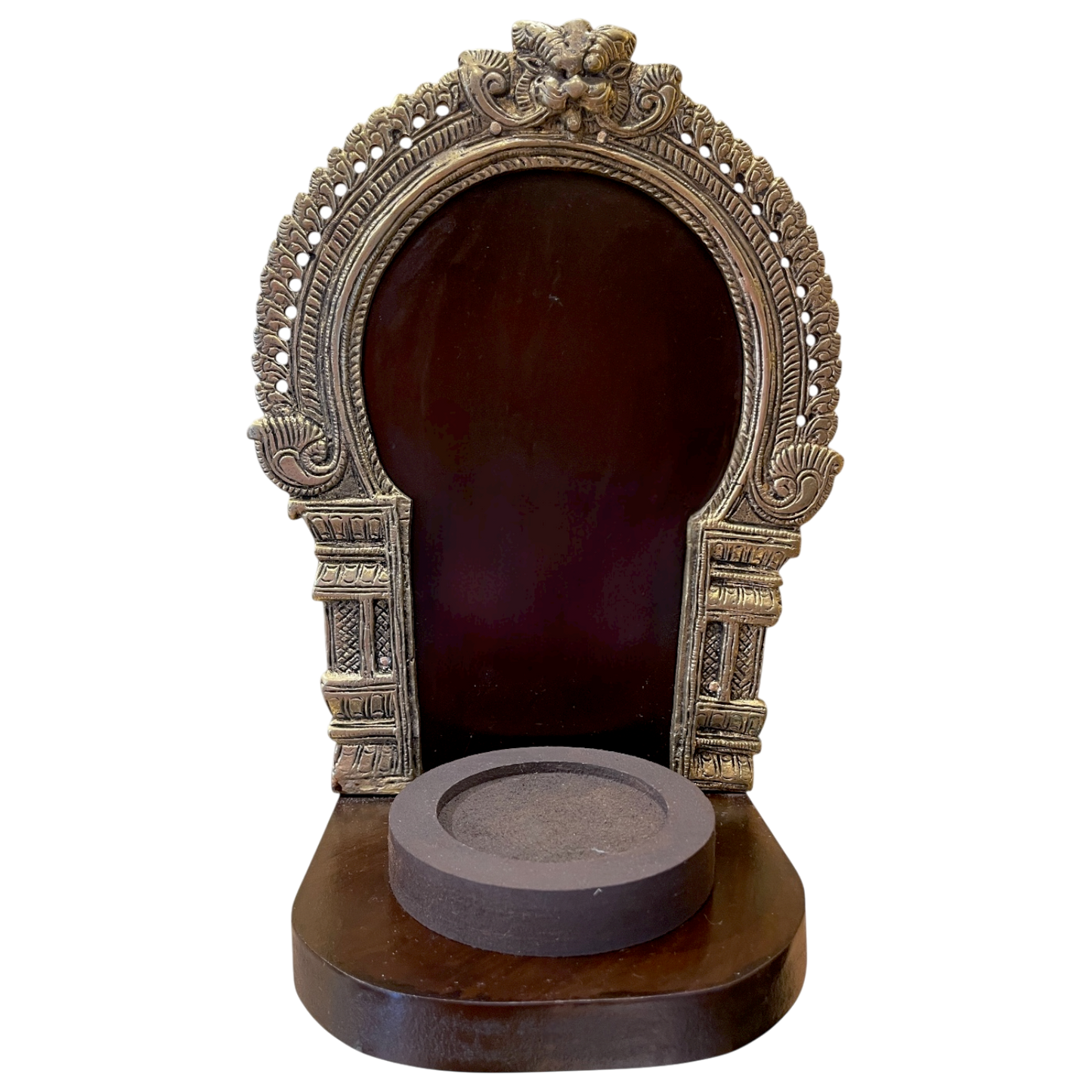 Brass Buddha Wall Art with Divine Idols | Tranquil Meditation Decor by Estudio