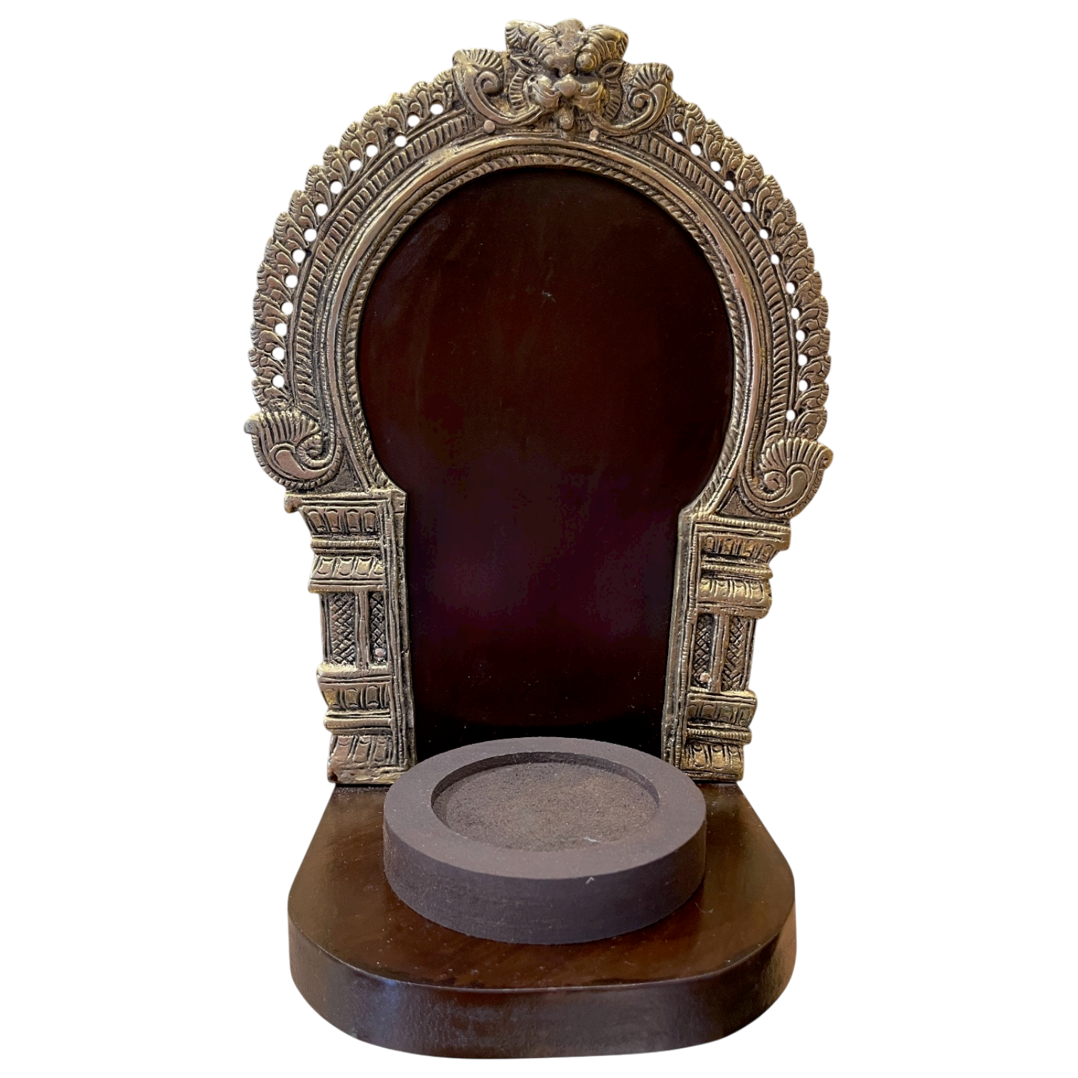 Brass Buddha Wall Art with Divine Idols | Tranquil Meditation Decor by Estudio