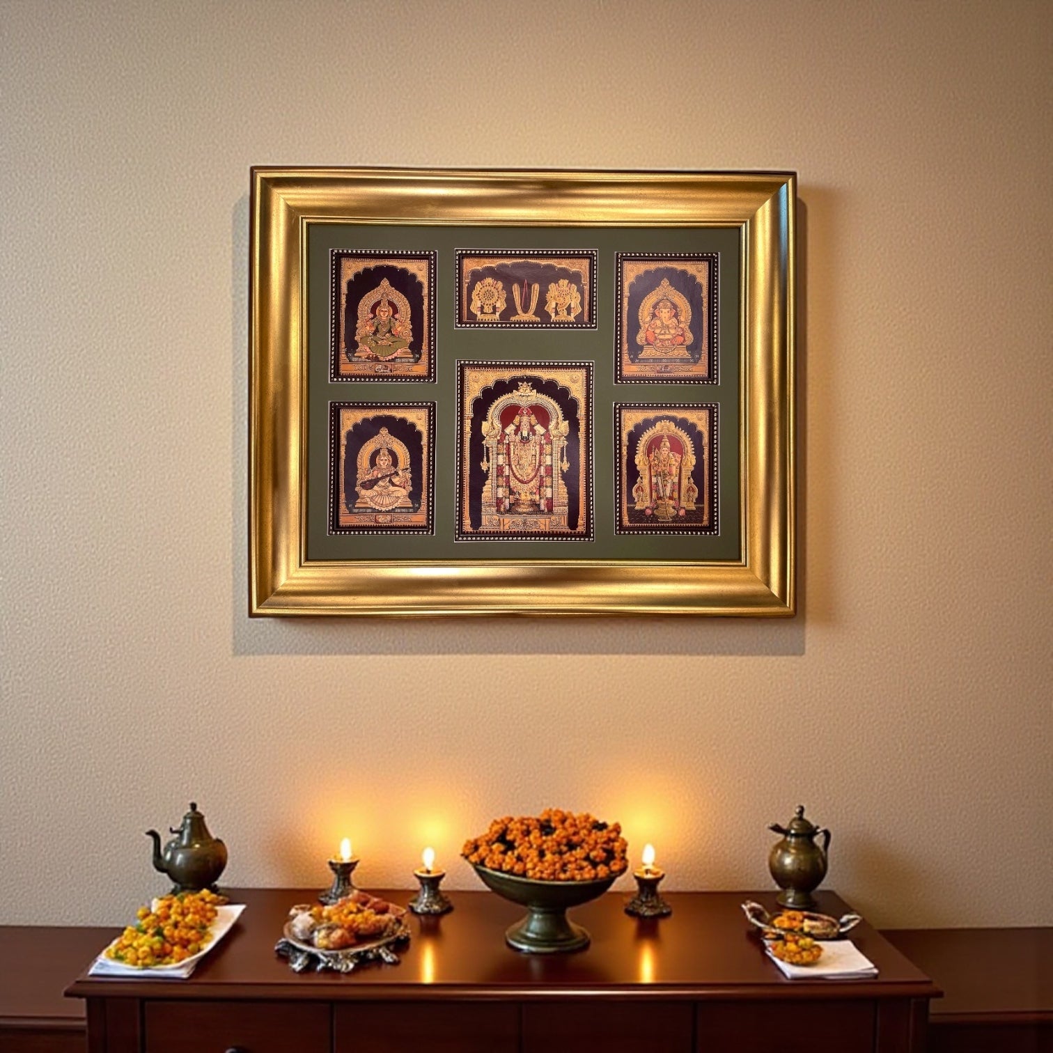 Five Gods in One Frame.