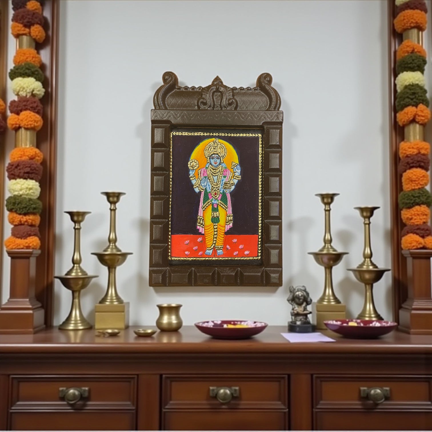 Dhanvantari Tanjore Painting