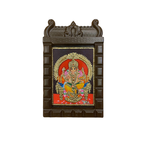 Ganesha Tanjore Painting