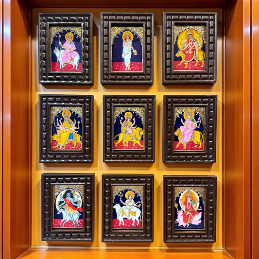 Navadurga Tanjore Painting