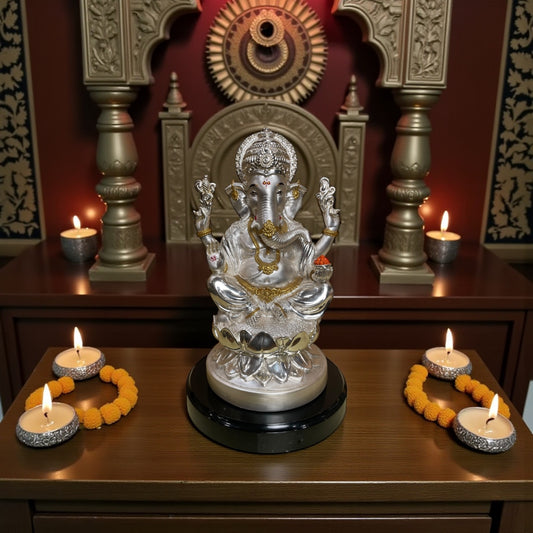 92.5 Sterling Ganesha Idols