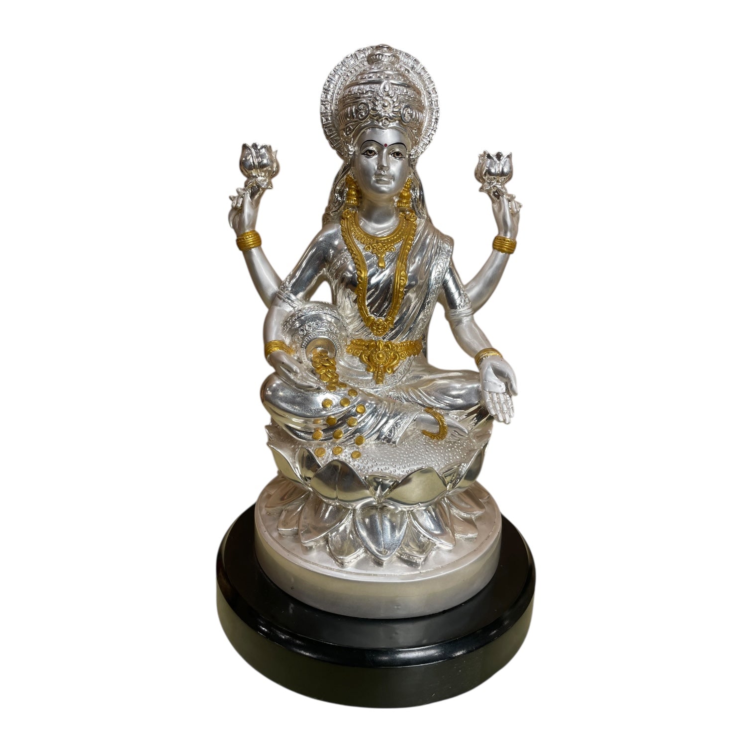 92.5 Sterling Silver Lakshmi Idol
