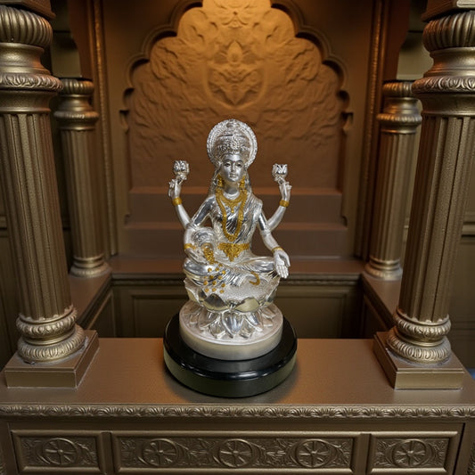 92.5 Sterling Silver Lakshmi Idol