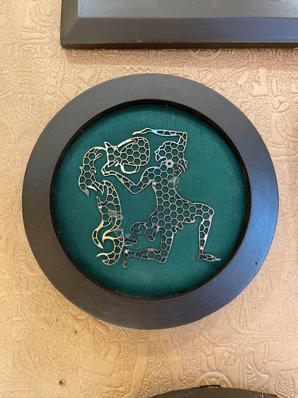 Star in Aquarius Metal Wall Art | Premium Engineered Wooden Frame | Luxury Home & Office Décor | Made by ESTUDIO