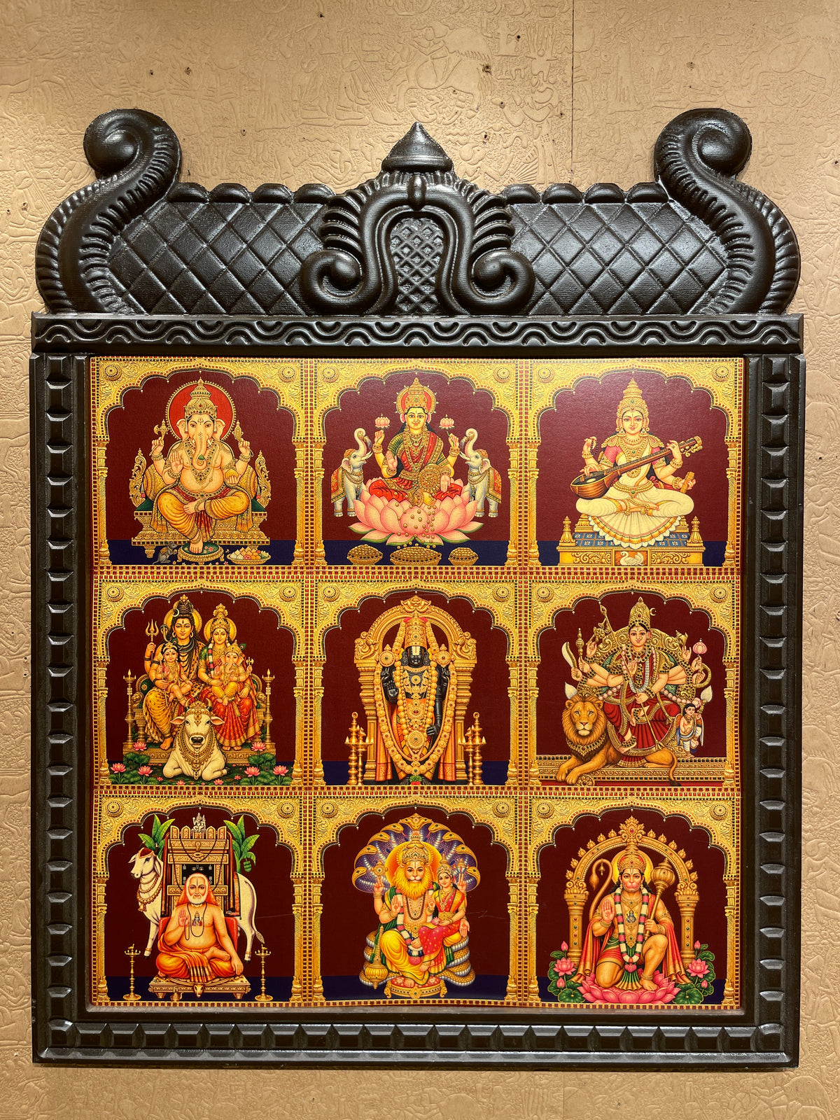 9 GODS IN ONE FRAME – NINE DIVINE BLESSINGS, ONE SACRED MASTERPIECE!