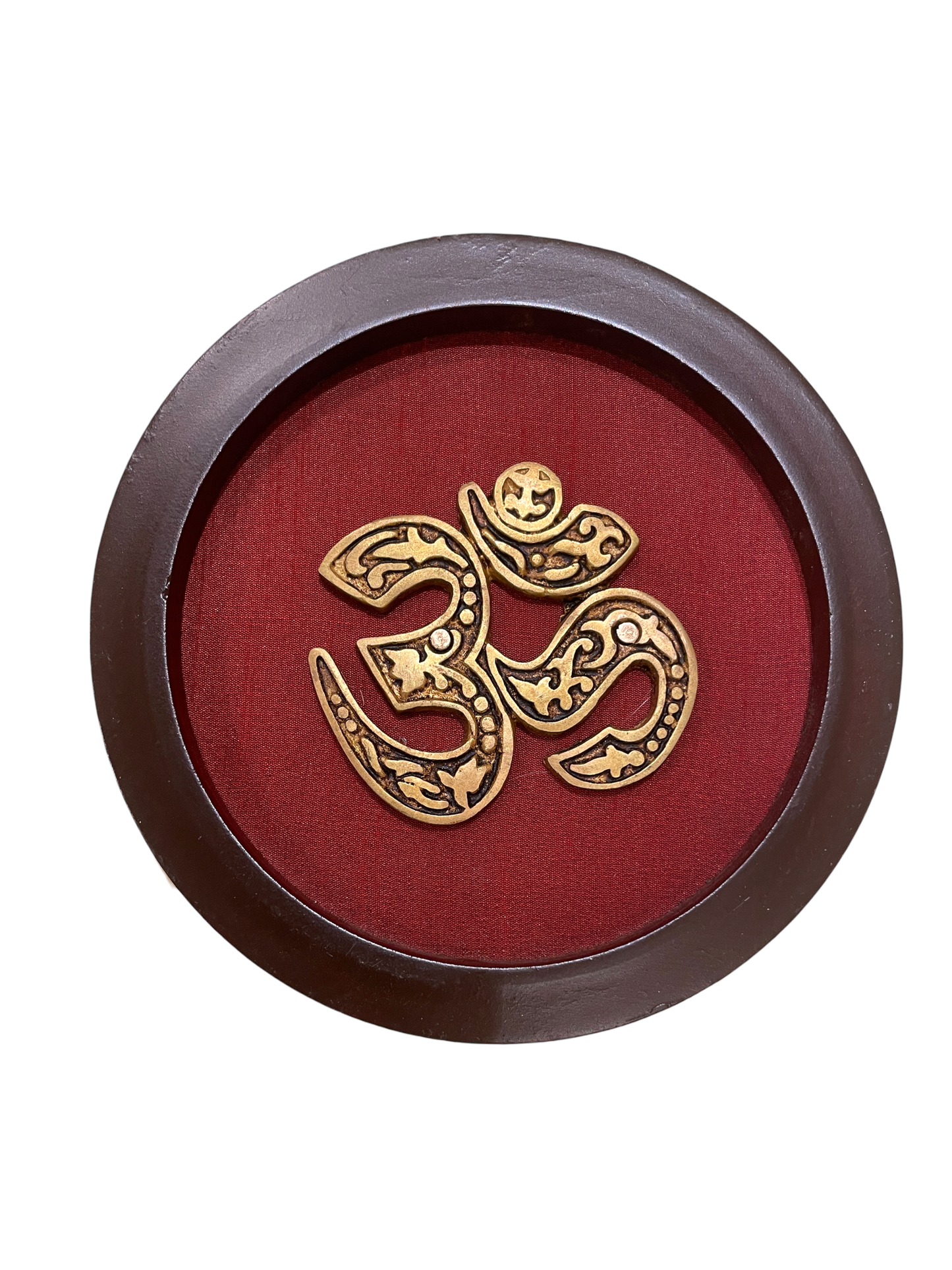 Brass Spiritual Wall Art Set – 9 Divine Plaques for Modern Pooja & Home Décor