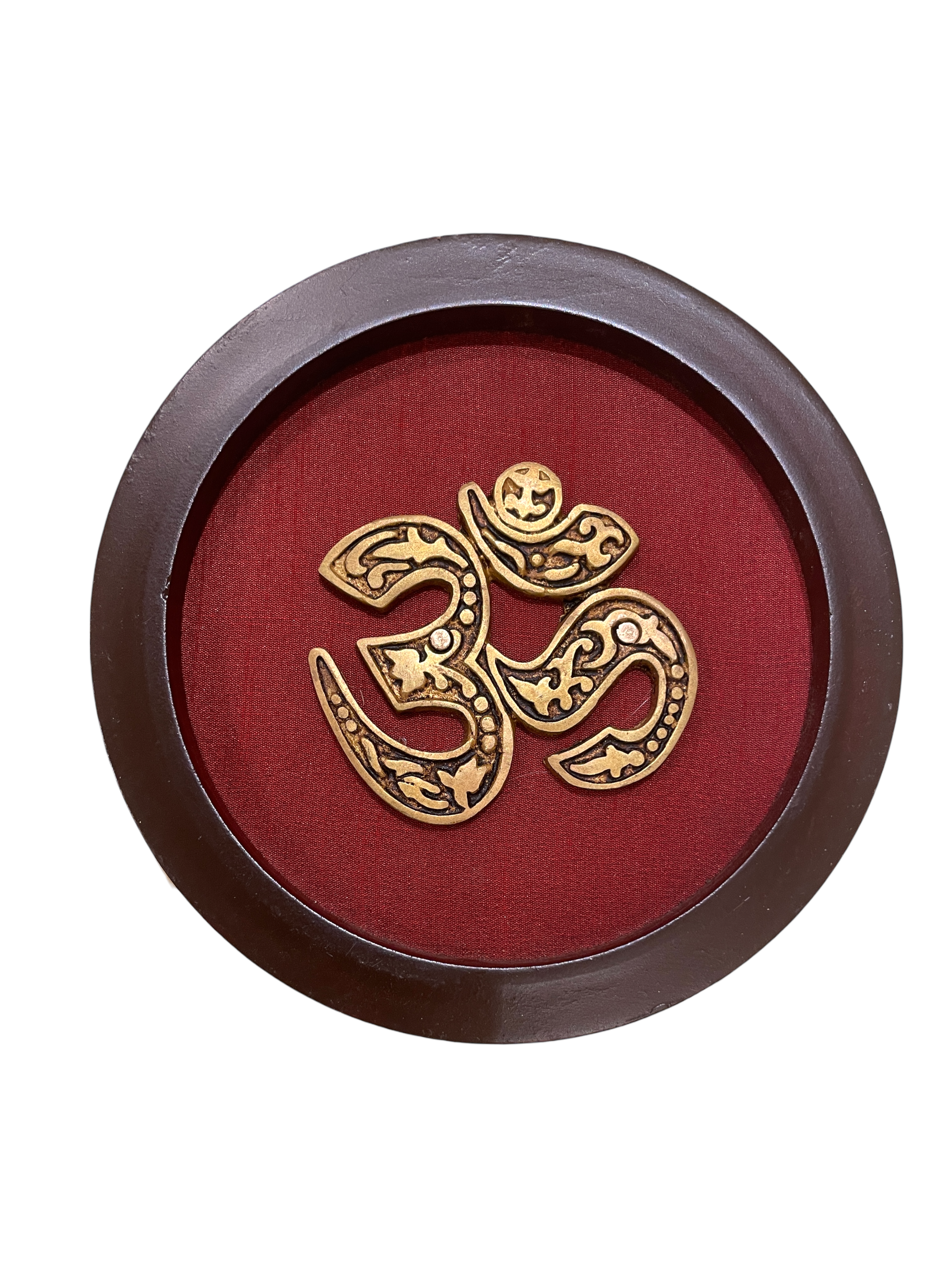 Brass Spiritual Wall Art Set – 9 Divine Plaques for Modern Pooja & Home Décor