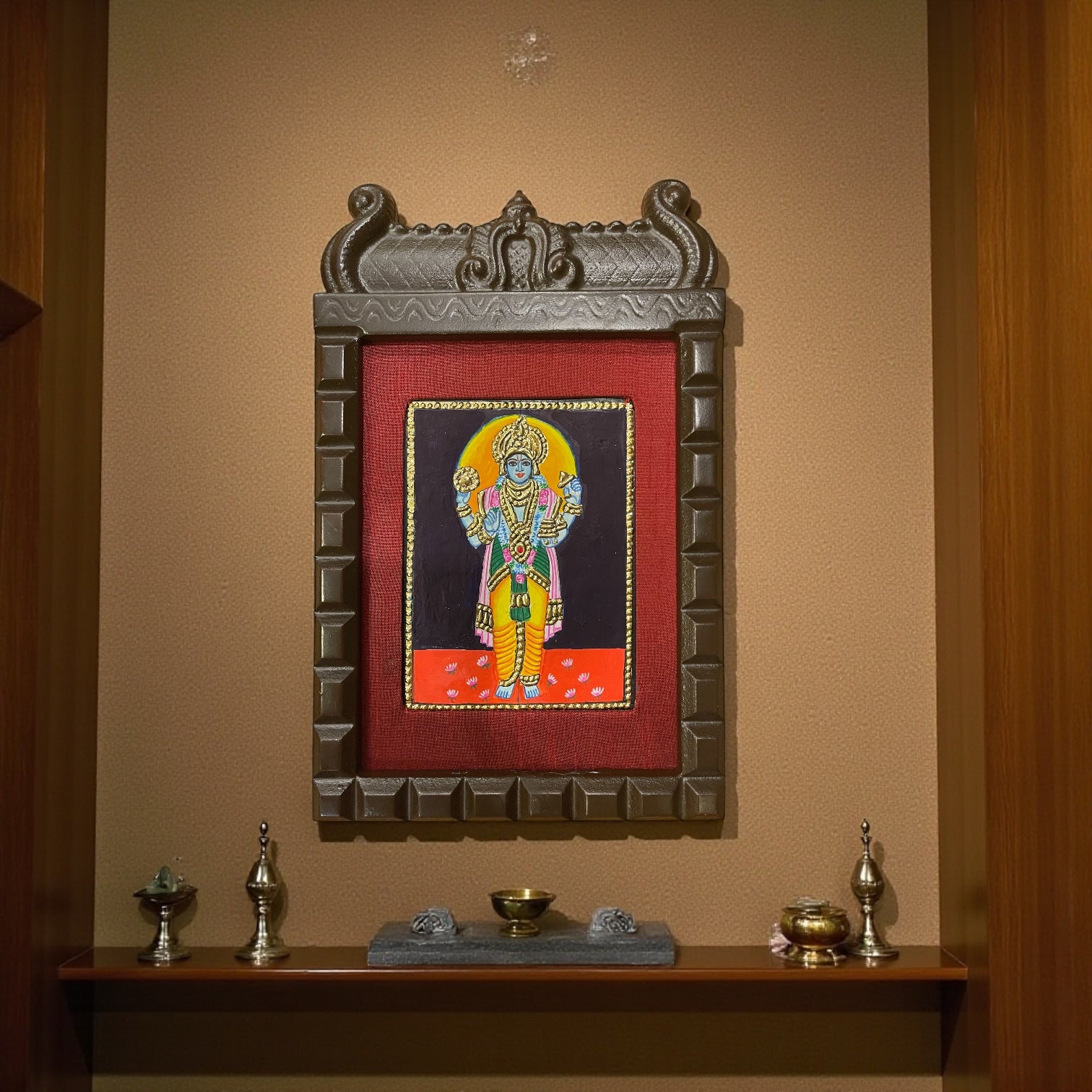 Dhanvantari Tanjore Painting
