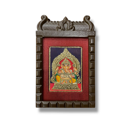 Ganesha Tanjore Painting 1