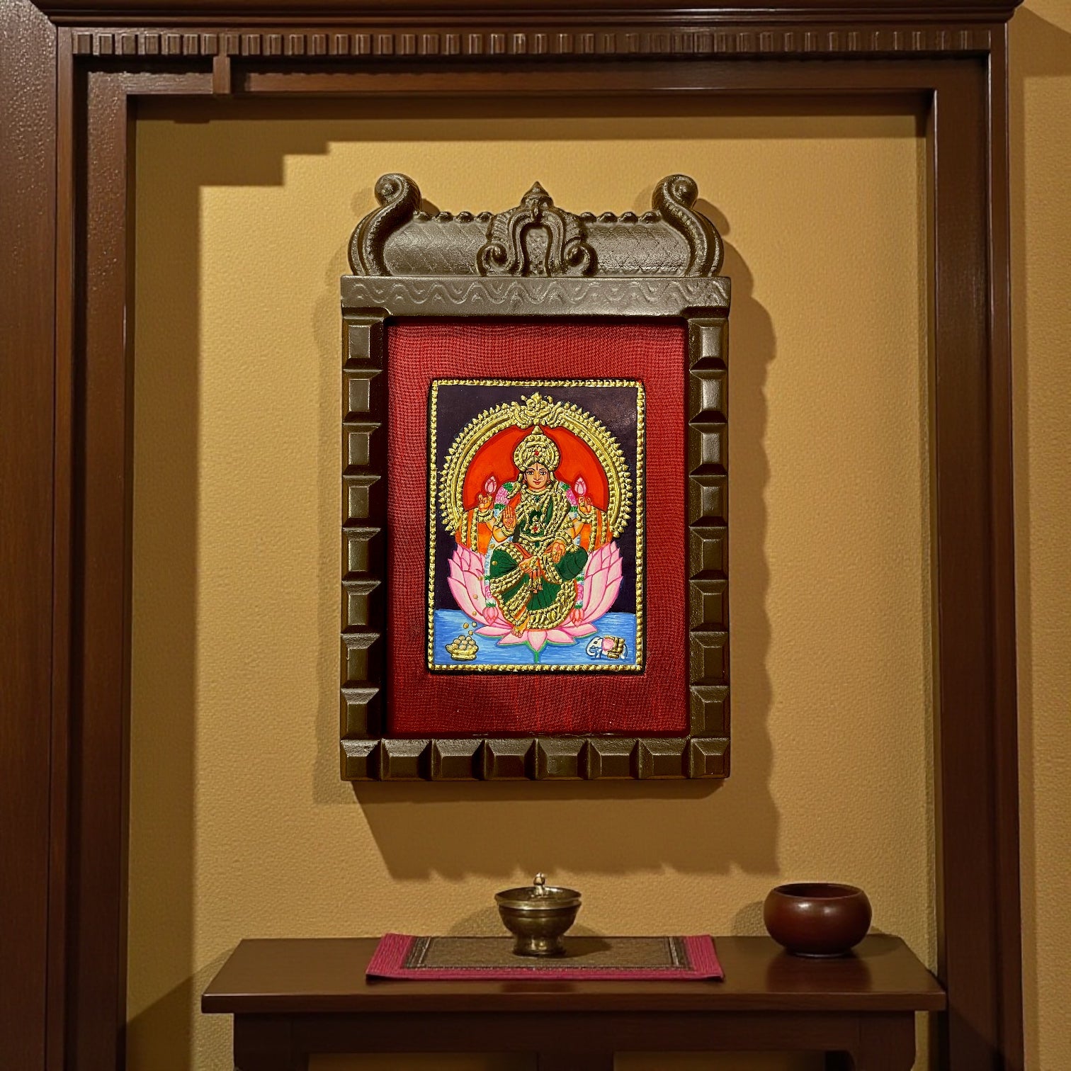 Lakshmi Tanjore Painting