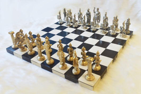 Rome Conquest Chess Set (Metal)