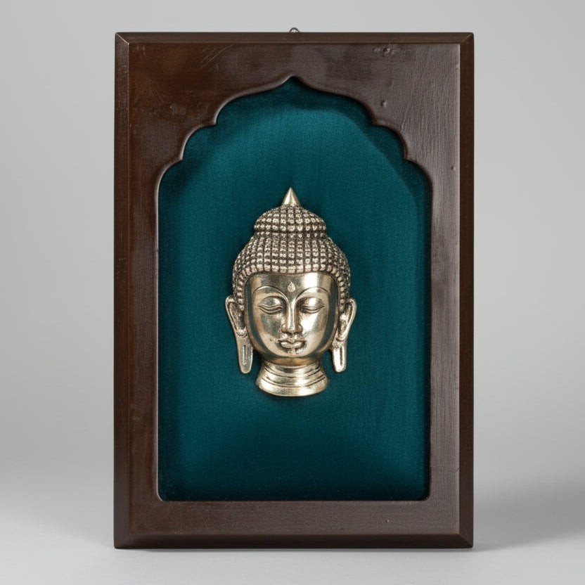 Brass Green Wall Art Set