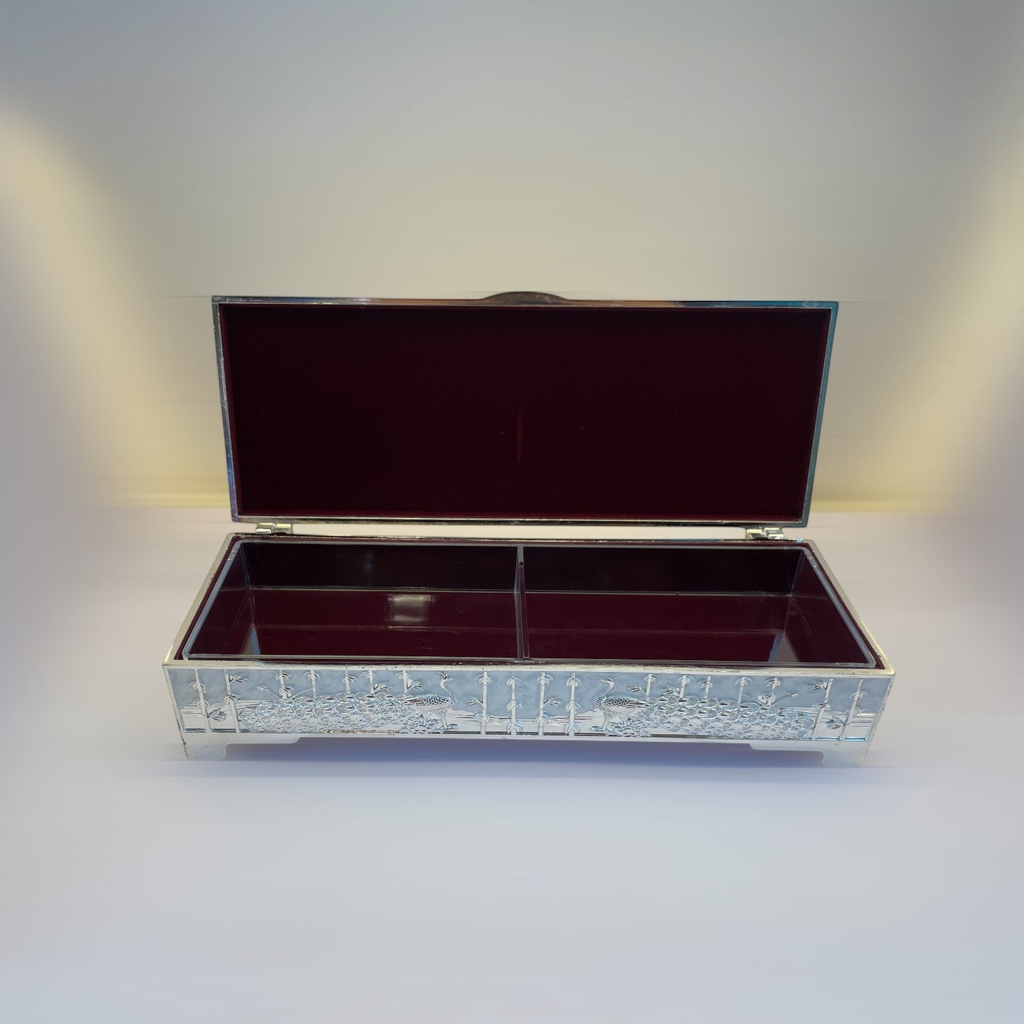 Silver Elegance spice Box