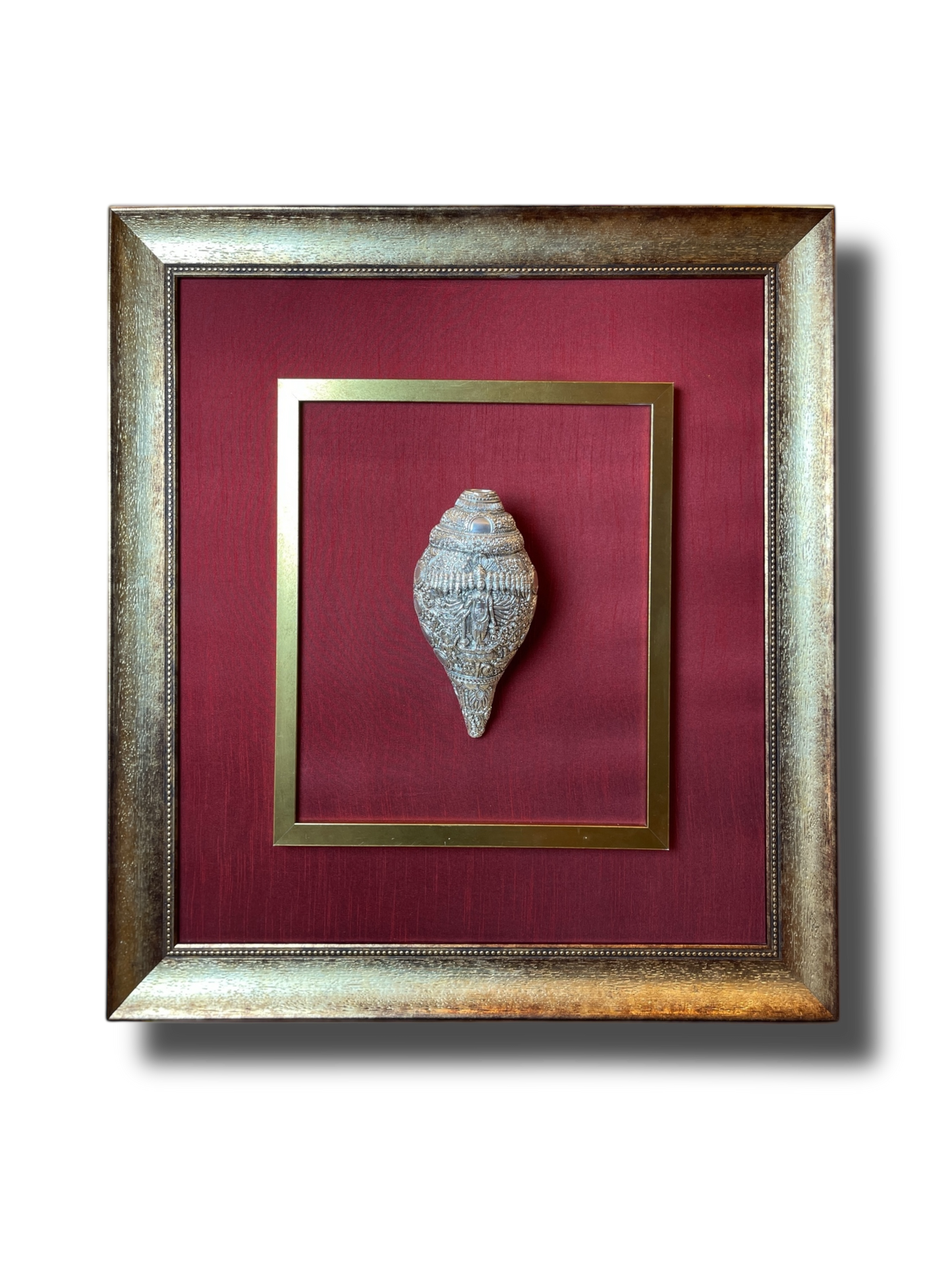 Vishnu Vishwaroopa Shankh – 92.5 Sterling Silver | Bulk Customized Spiritual Souvenir by Estudio