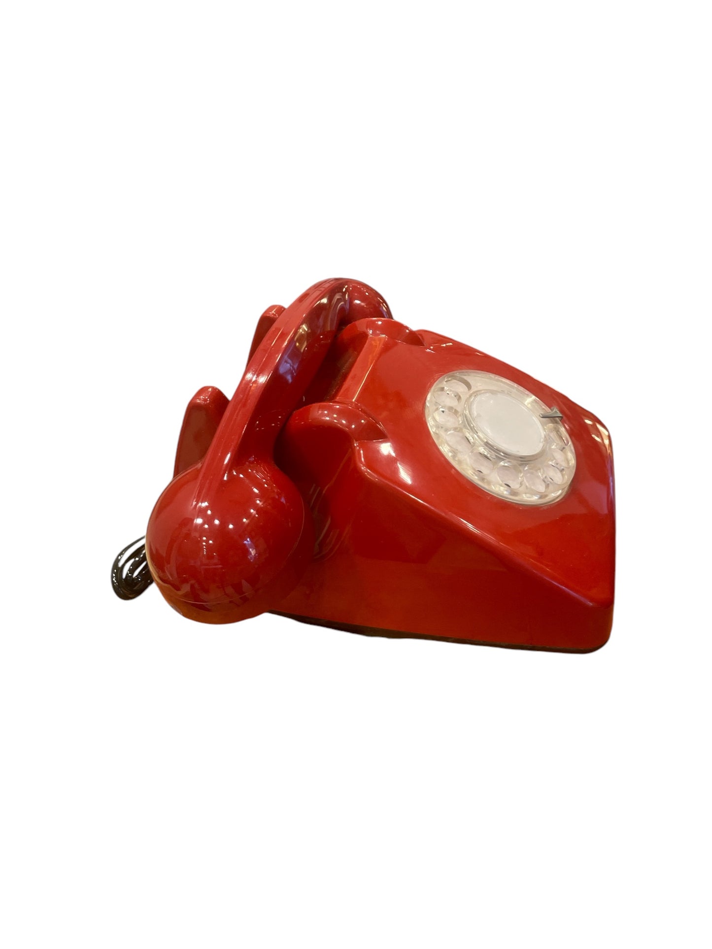 Antique Vintage Telephone - Red Retro (Working)