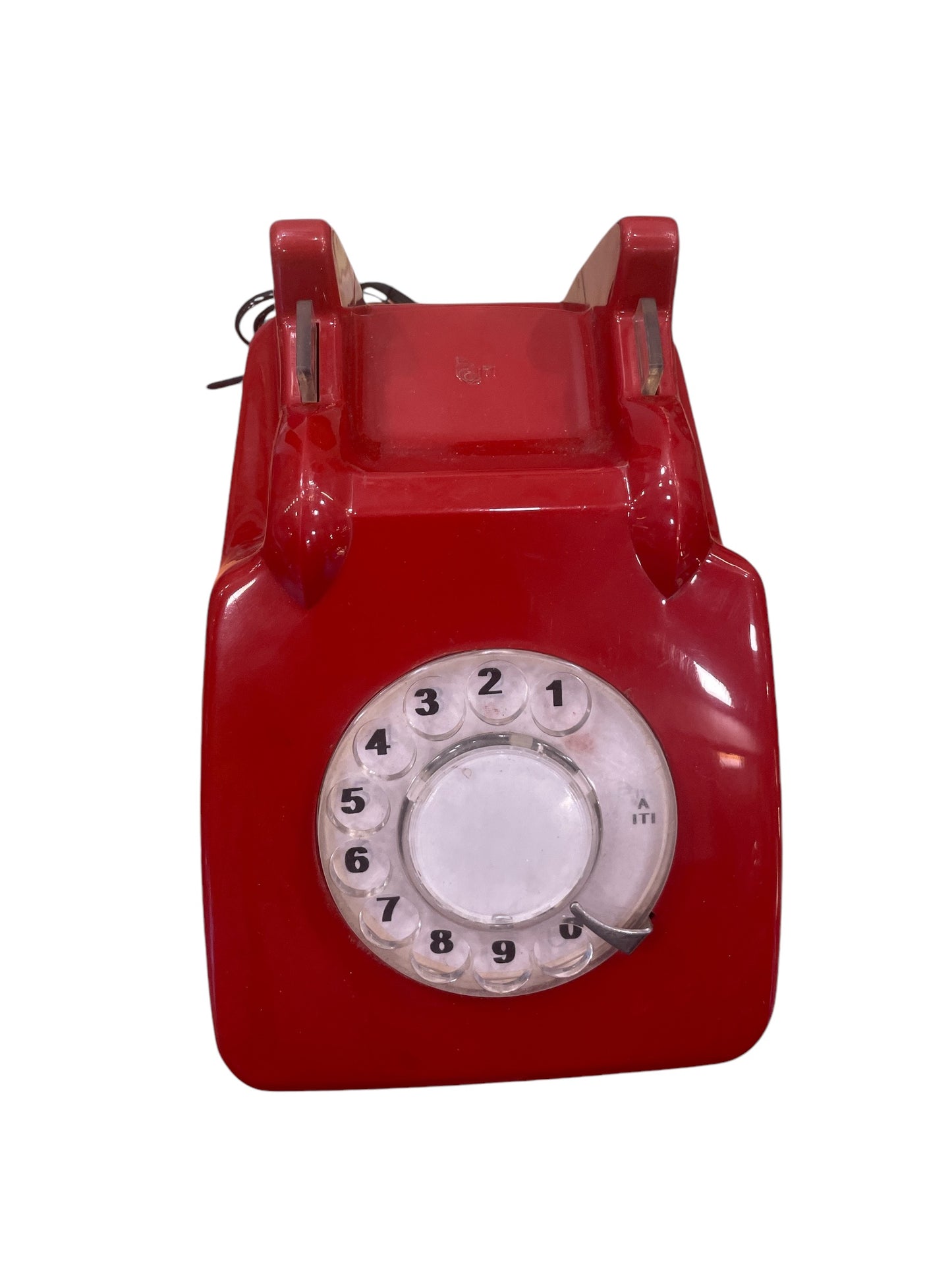 Antique Vintage Telephone - Red Retro (Working)