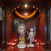 92.5 Sterling Silver Lakshmi Narayan Idols