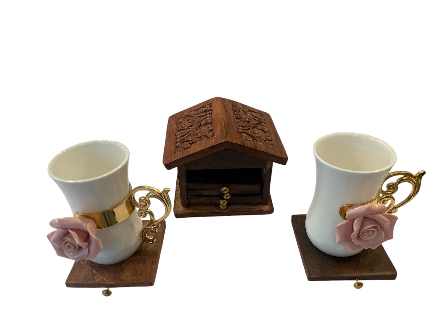 Timber House Tea Coaster Set