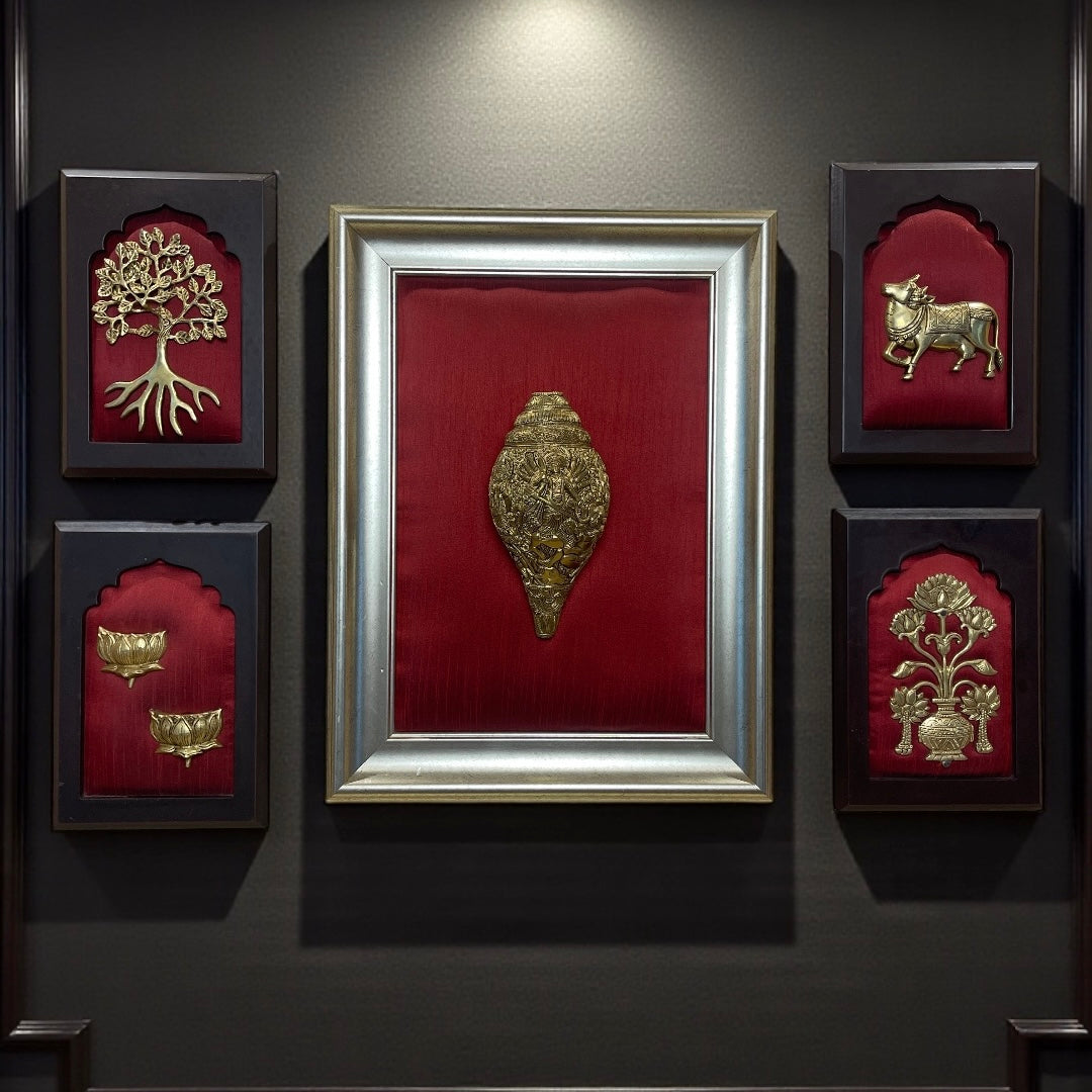 Set of 5 Customised Premium Wall Art Frames