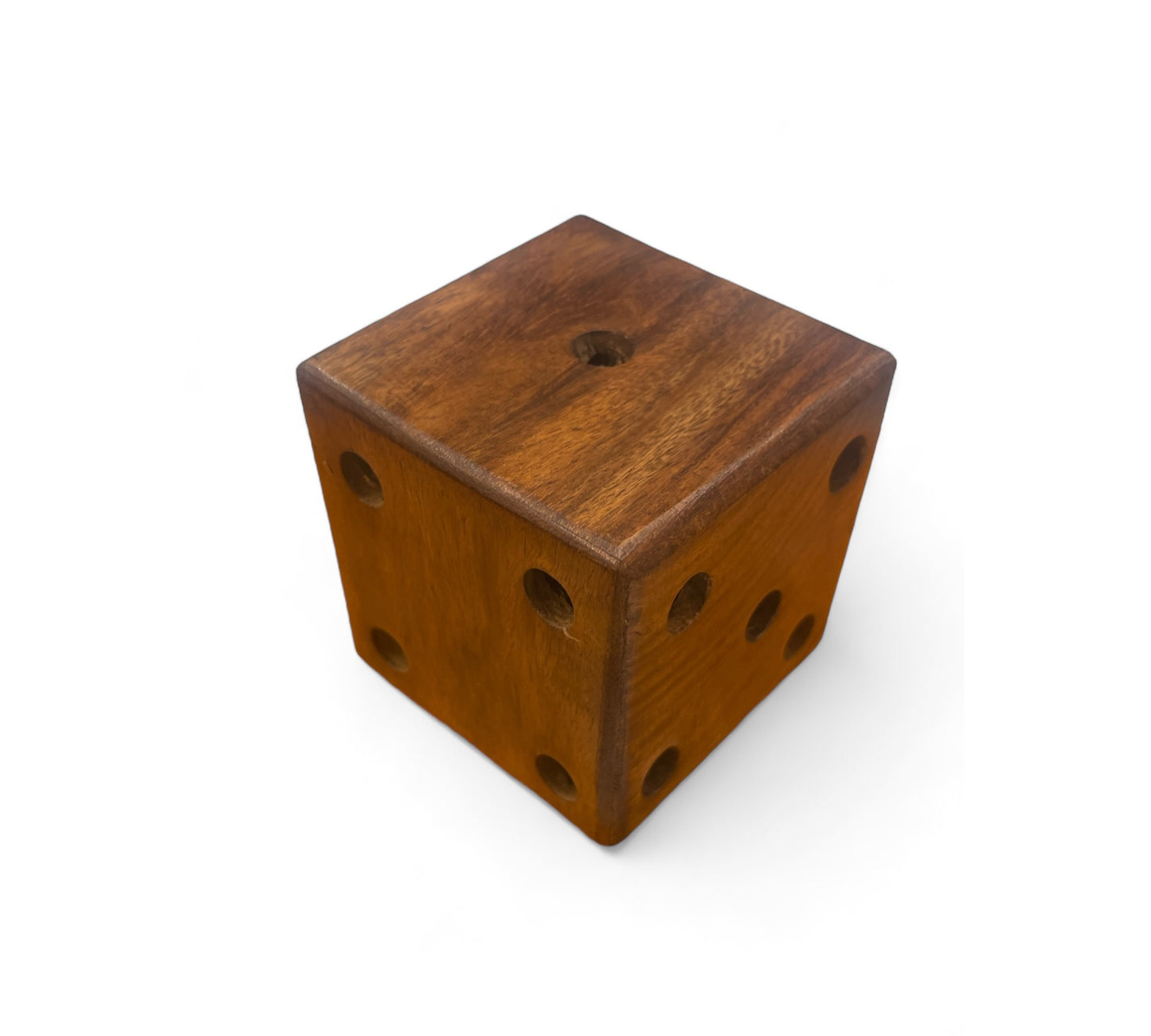 Wooden Dice Pen holder