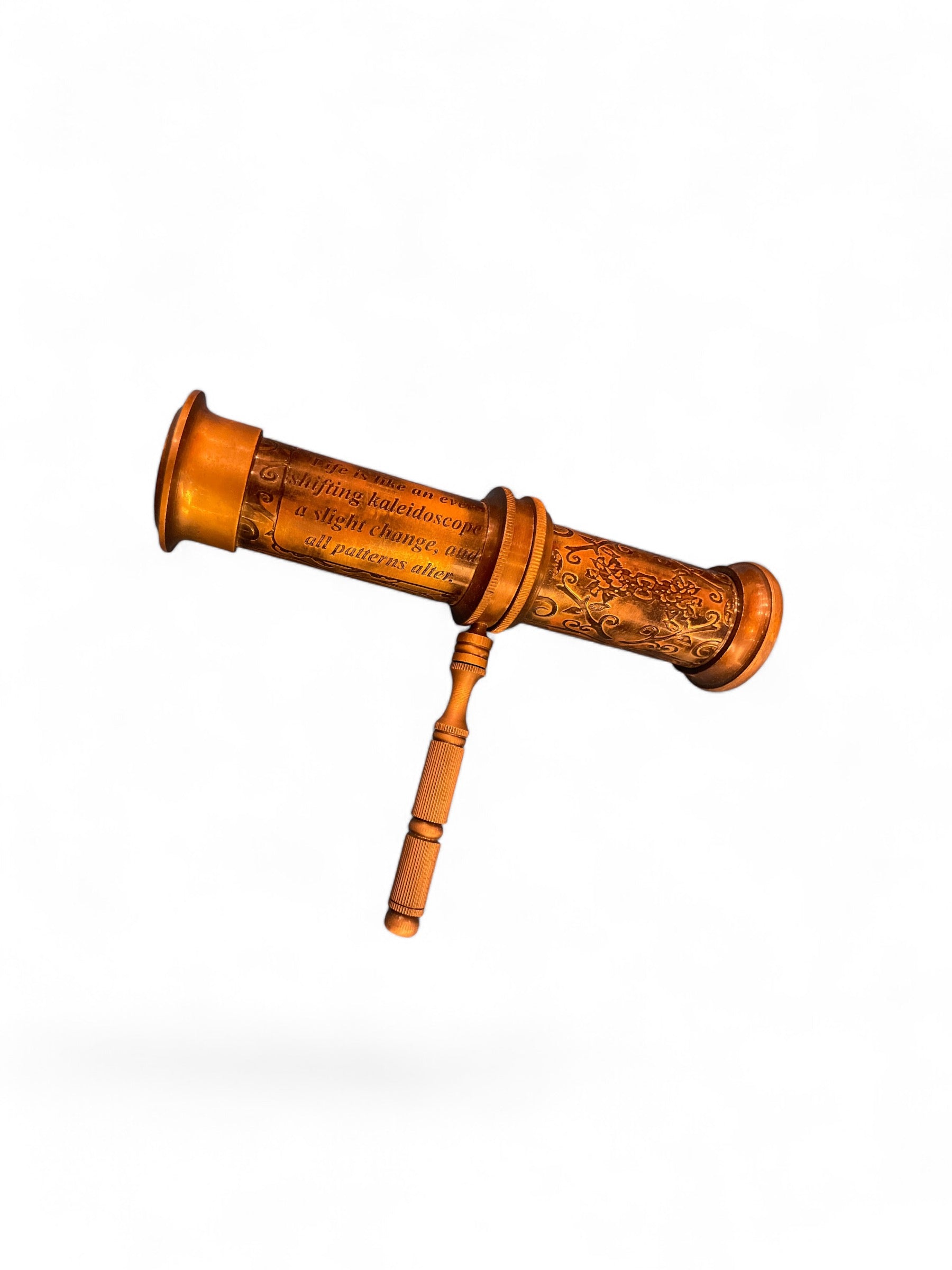 Antique Kaleidoscope with wooden box