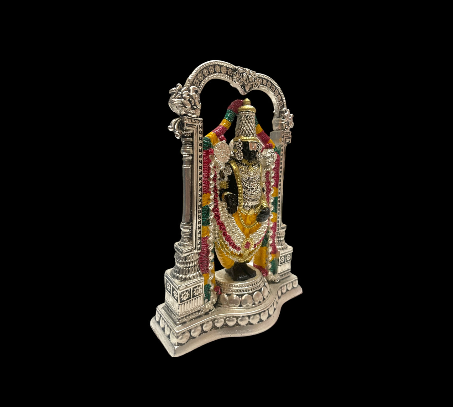 Divine Elegance -Silver God Balaji