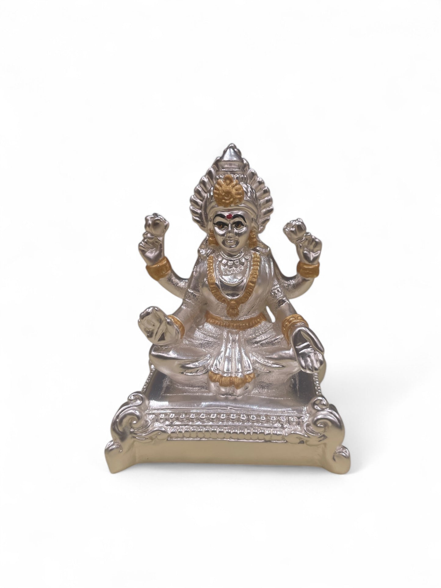 Lakshmi idol 92.5% sterling silver