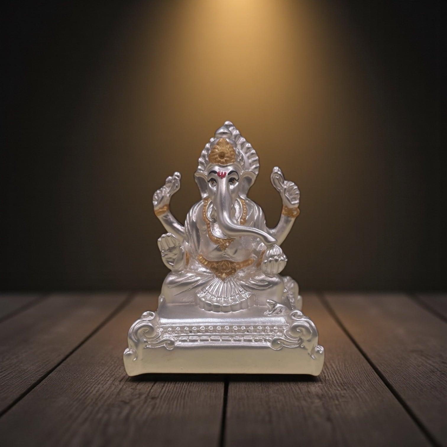 Ganesha idol 92.5% sterling silver
