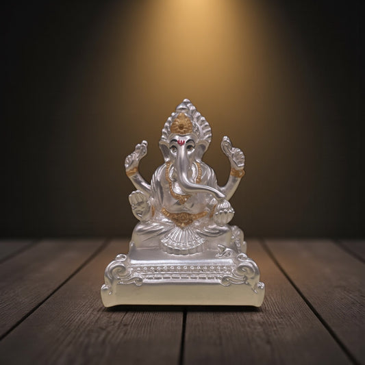 Ganesha idol 92.5% sterling silver