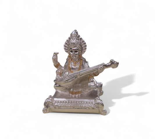 saraswati idol. 92.5% sterling silver