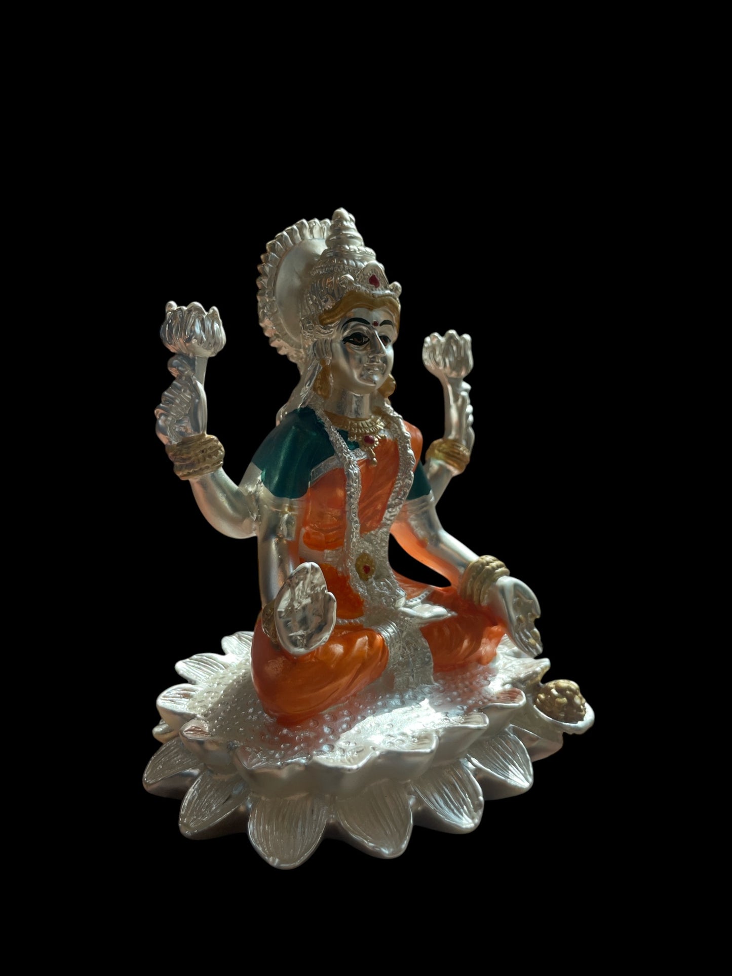 Lakshmi sterling Silver Orange