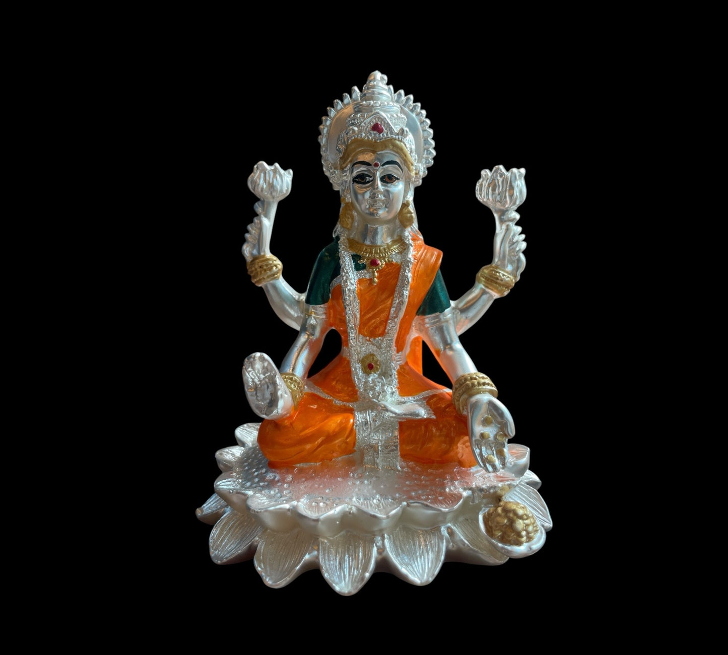 Lakshmi sterling Silver Orange