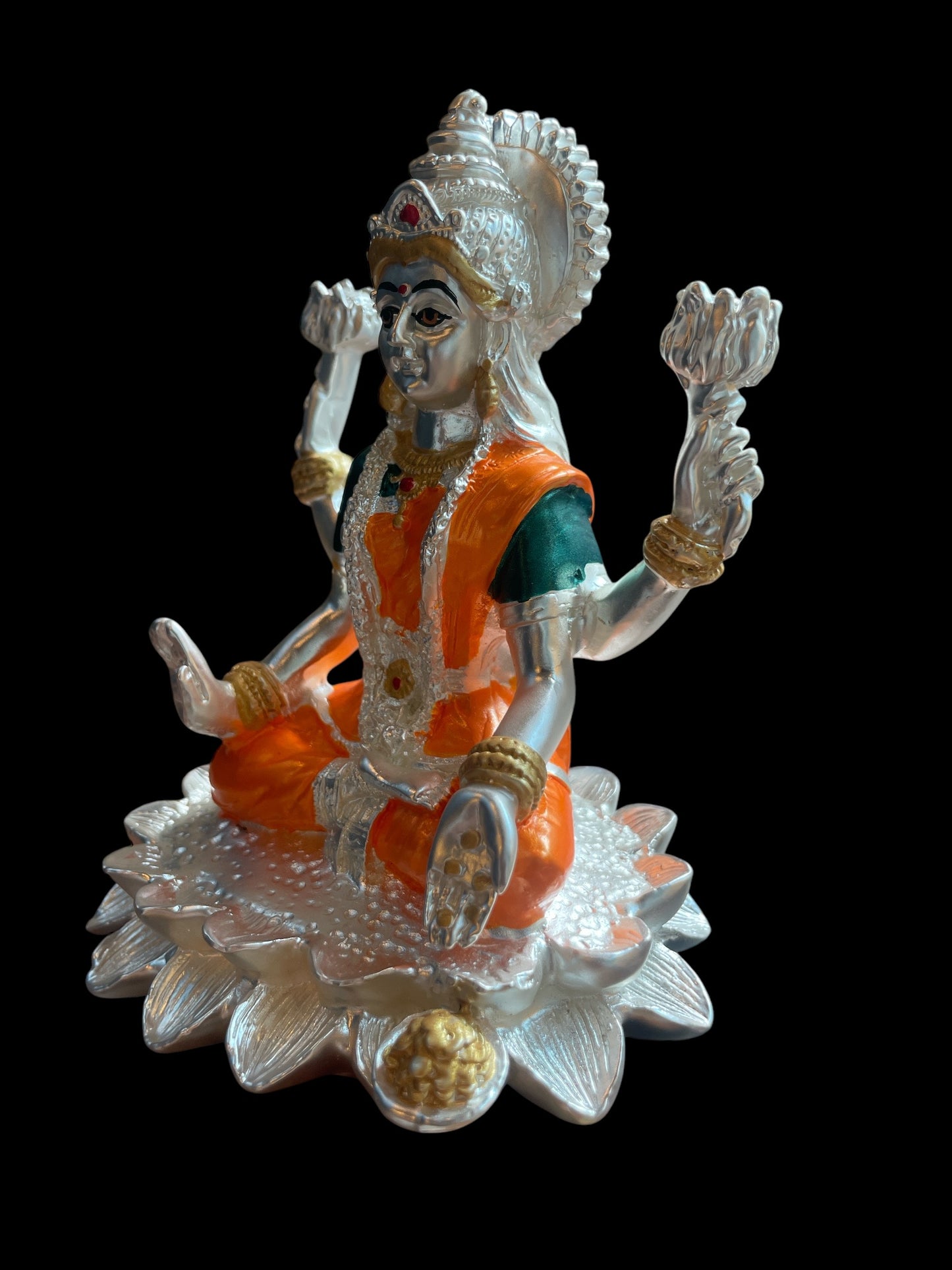 Lakshmi sterling Silver Orange