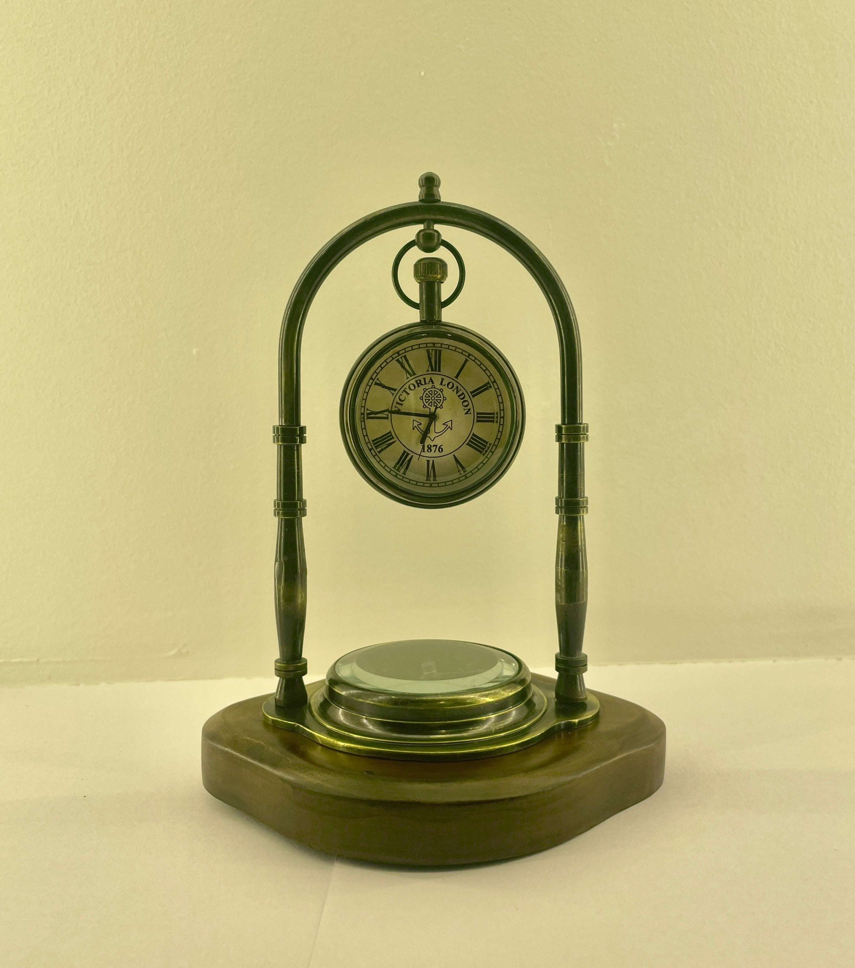 Compass Hanging Clock