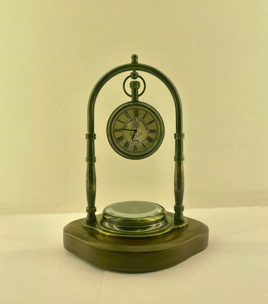 Compass Hanging Clock