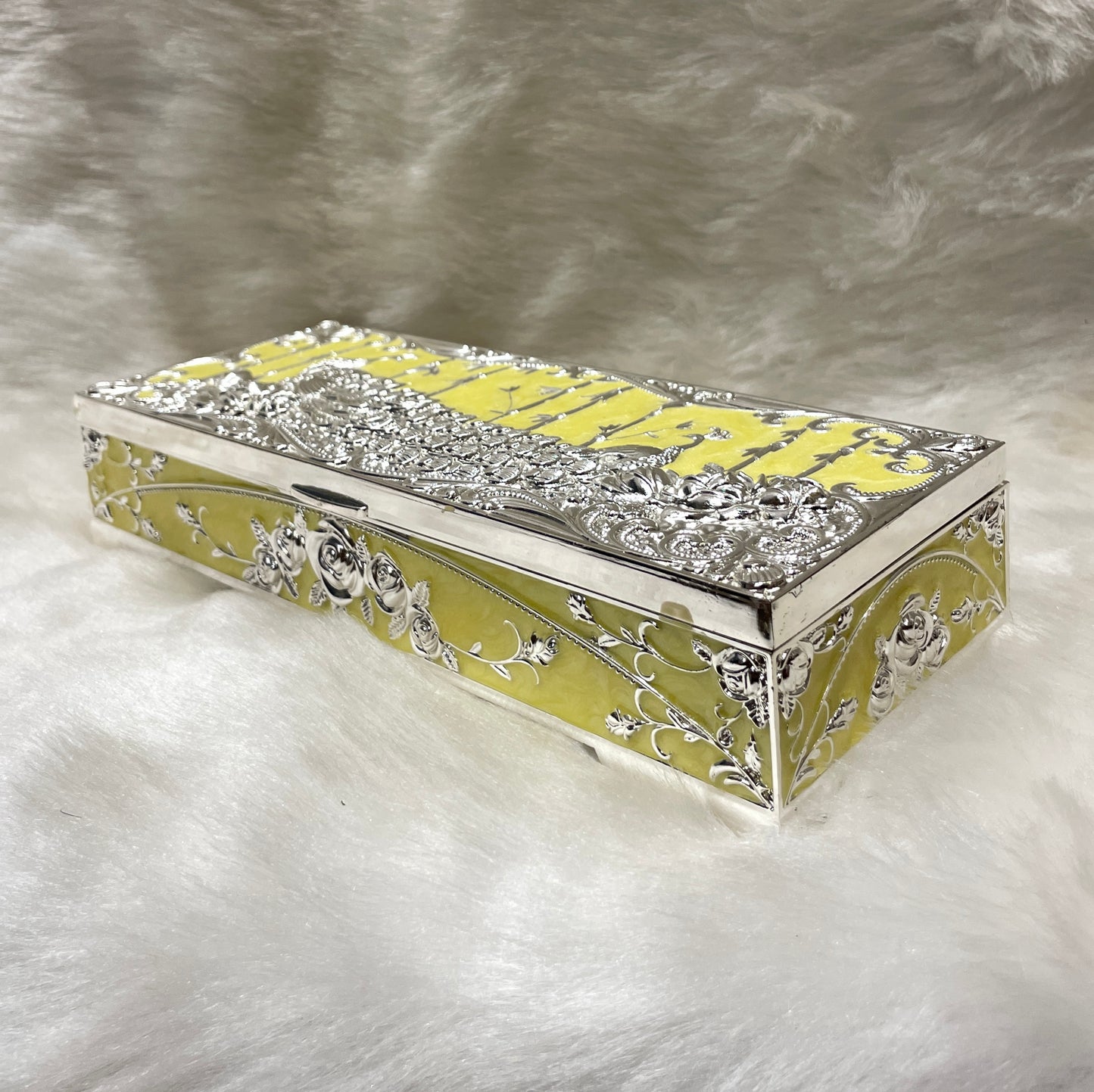 Silver Elegance spice Box