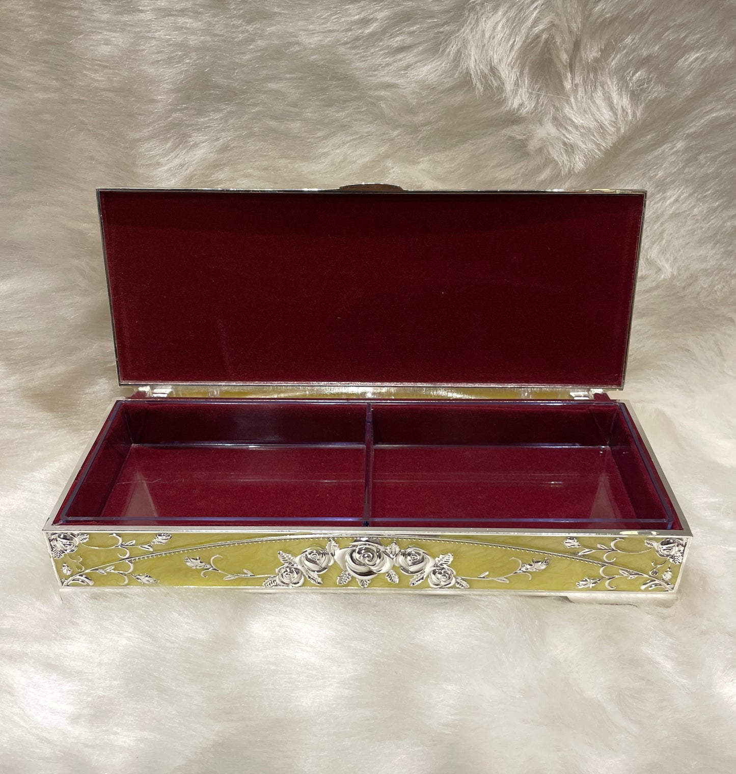 Silver Elegance spice Box