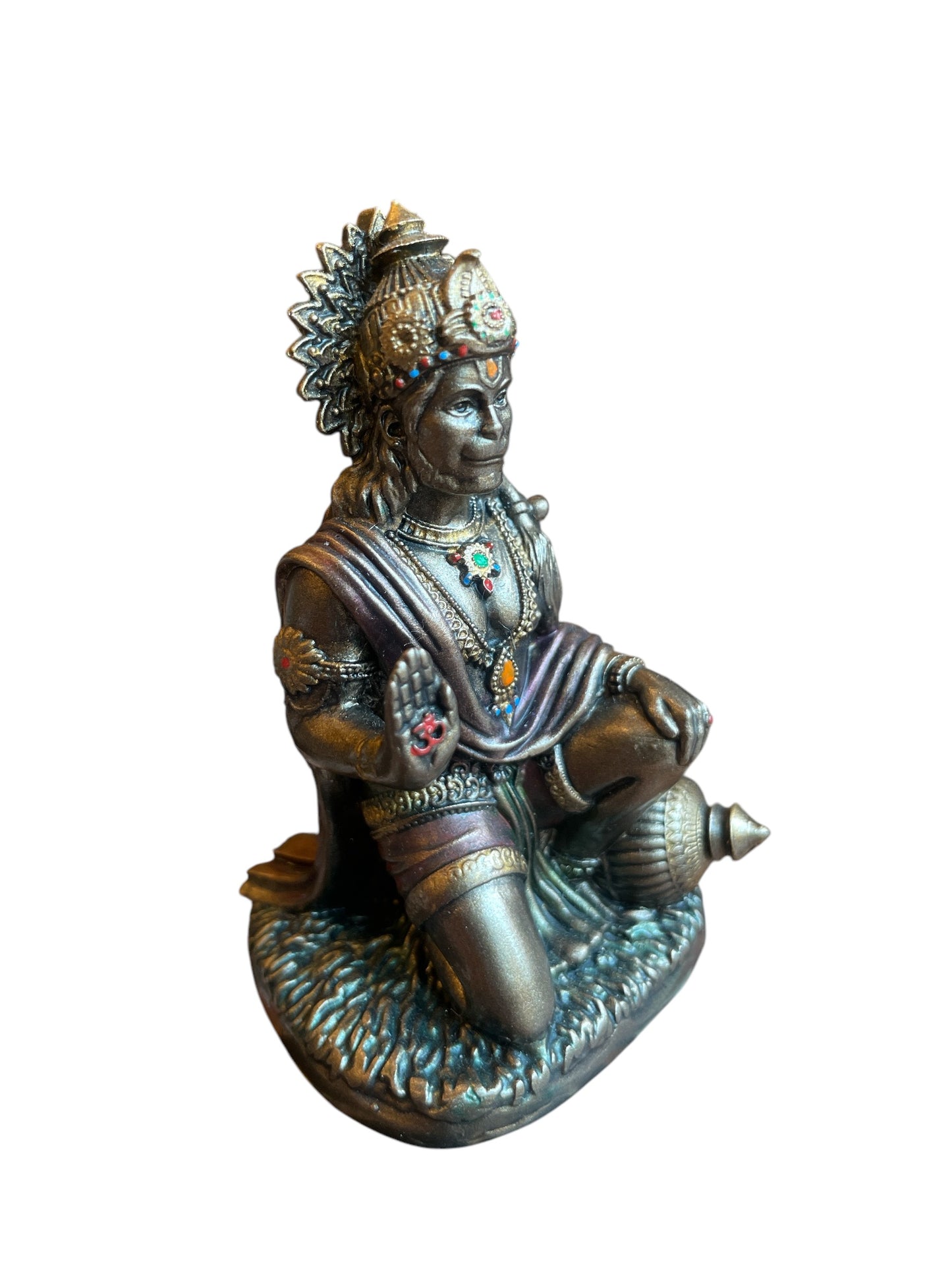 Blessing Hanuman Bronze Sculpture