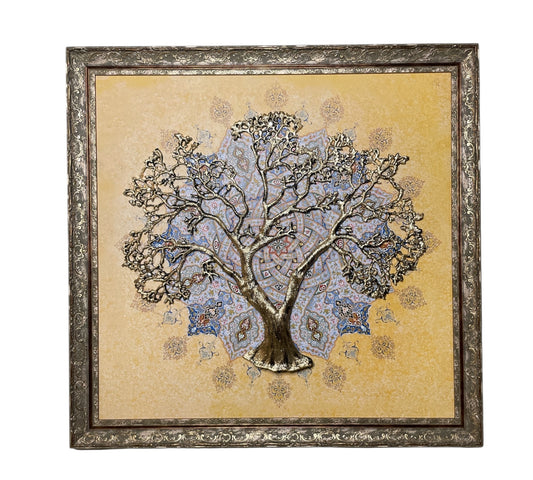 Wall Art : 3d Metal MandalaTree