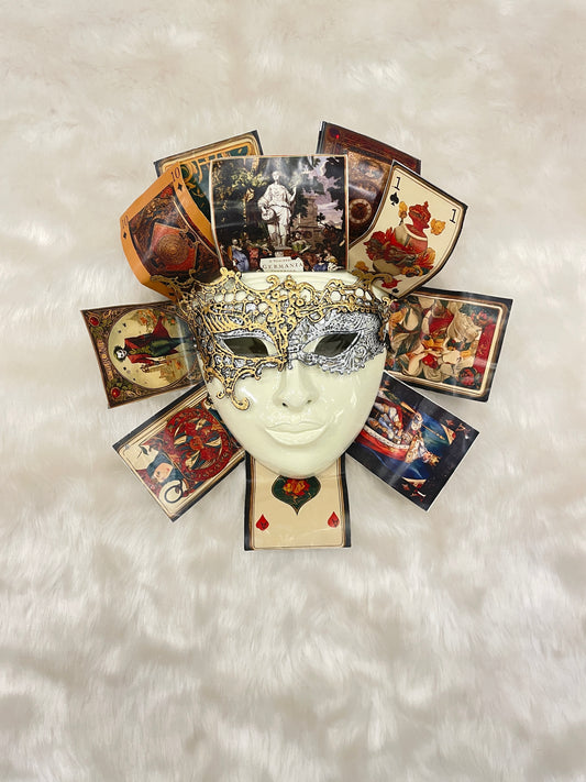 Venetian Poker Mask - Wall Decor