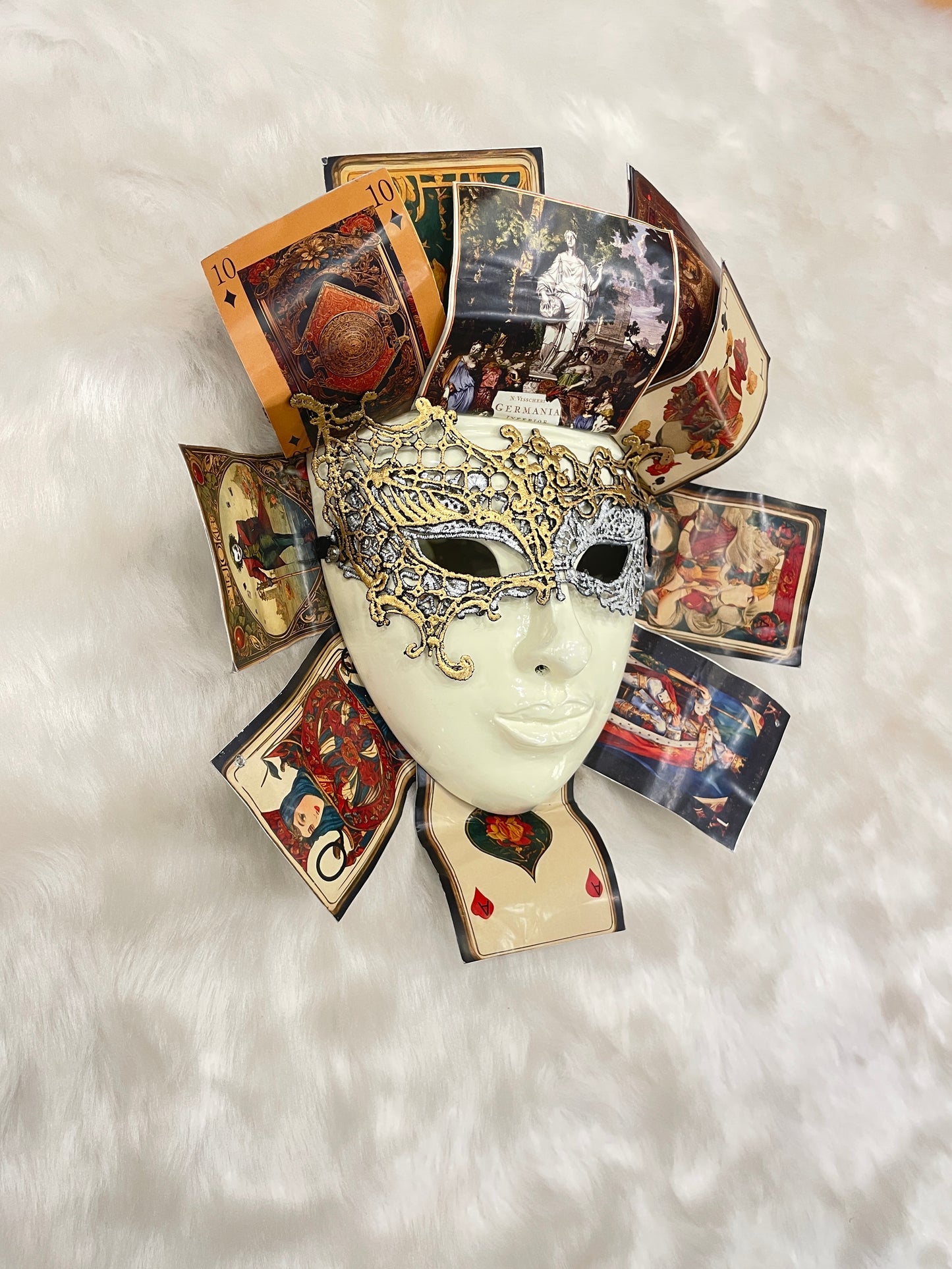 Venetian Poker Mask - Wall Decor