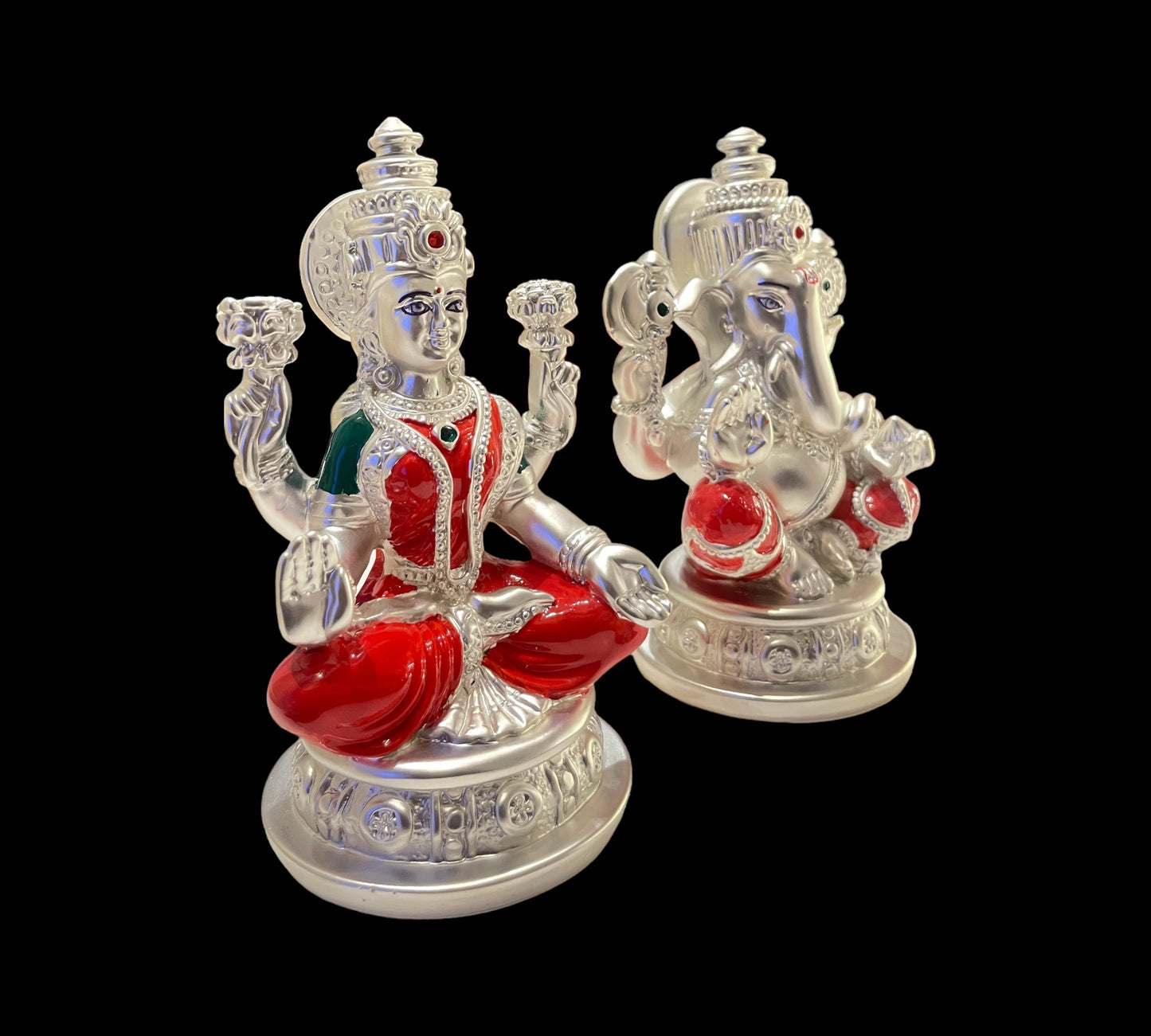 Lord Ganesha and Goddess Laxmi