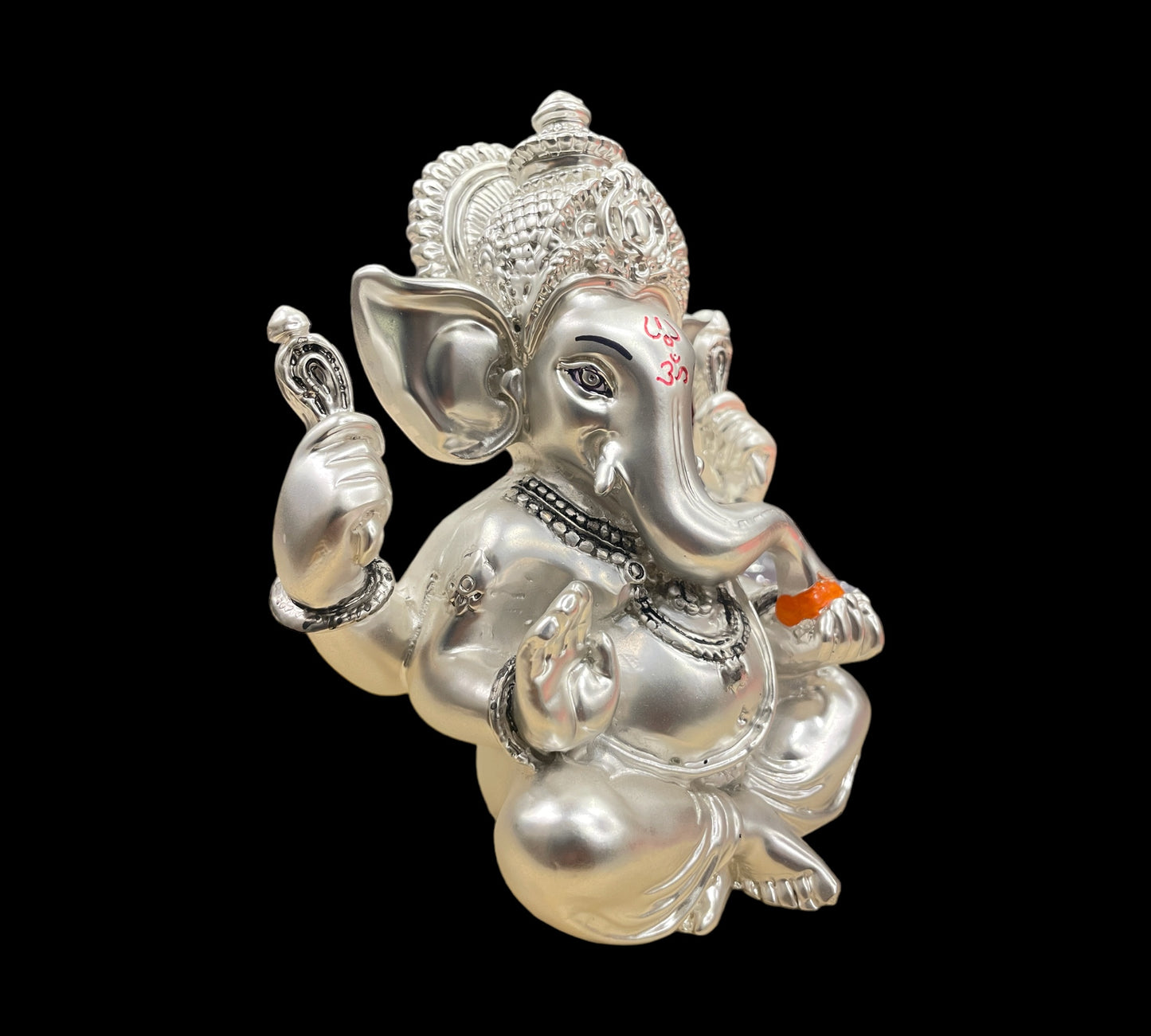 Silver laddoo Ganesha