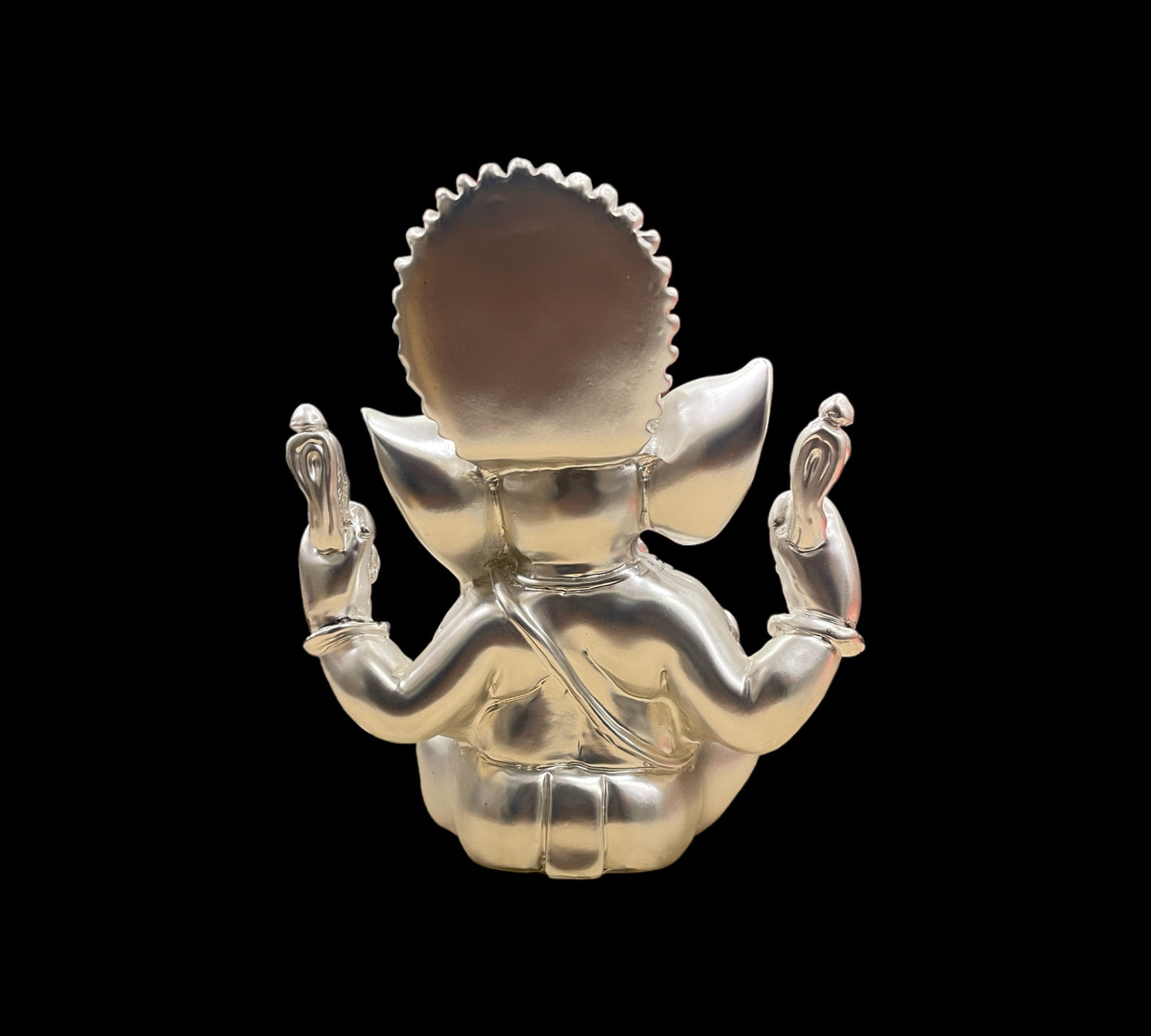 Silver laddoo Ganesha